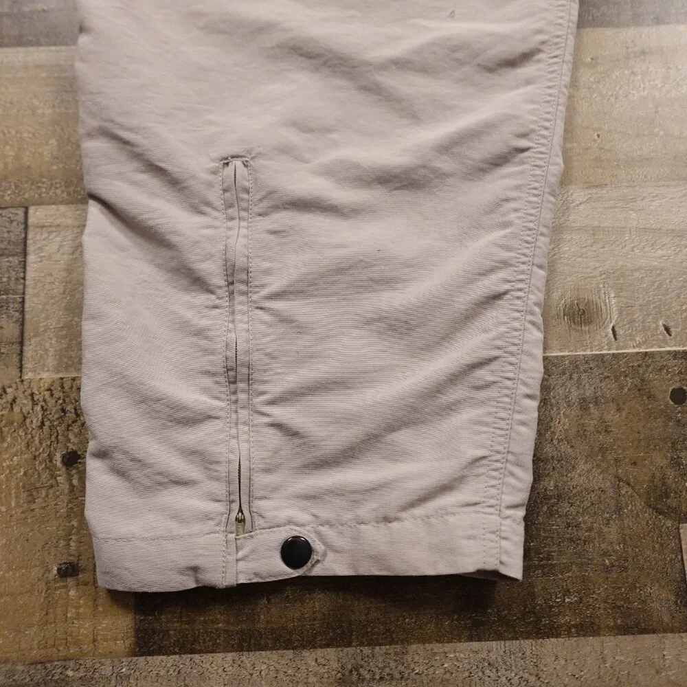 The North‎ Face Convertible Pants Men’s XL Gray Zip-Off Hiking Trail Outdoor